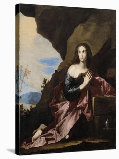 Mary Magdalene Penitent, 1637-José de Ribera-Stretched Canvas