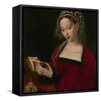 Mary Magdalene Reading, C. 1525-Ambrosius Benson-Framed Stretched Canvas