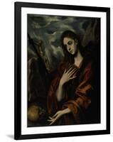 Mary Magdalene Repentant-El Greco-Framed Giclee Print