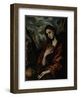 Mary Magdalene Repentant-El Greco-Framed Giclee Print