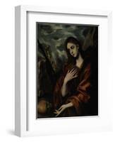 Mary Magdalene Repentant-El Greco-Framed Giclee Print