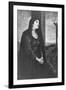 Mary Magdalene Seated Below the Cross, Late 19th or Early 20th Century-Newton & Co-Framed Giclee Print