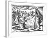 Mary Magdalene Seeing the Apparition of the Risen Jesus Christ, C1500-null-Framed Giclee Print