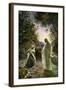 Mary Magdalene speaks to the risen Jesus - Bible-William Brassey Hole-Framed Giclee Print