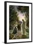 Mary Magdalene speaks to the risen Jesus - Bible-William Brassey Hole-Framed Giclee Print