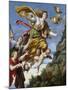 Mary Magdalene Taken Up to Heaven, C1620-Domenichino-Mounted Giclee Print