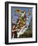 Mary Magdalene Taken Up to Heaven, C1620-Domenichino-Framed Giclee Print