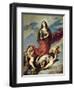 Mary Magdalene Taken Up to Heaven-José de Ribera-Framed Giclee Print