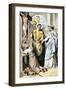 Mary Magdalene Taking Jesus Down from the Cross after Crucifixion-null-Framed Giclee Print