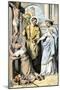 Mary Magdalene Taking Jesus Down from the Cross after Crucifixion-null-Mounted Giclee Print