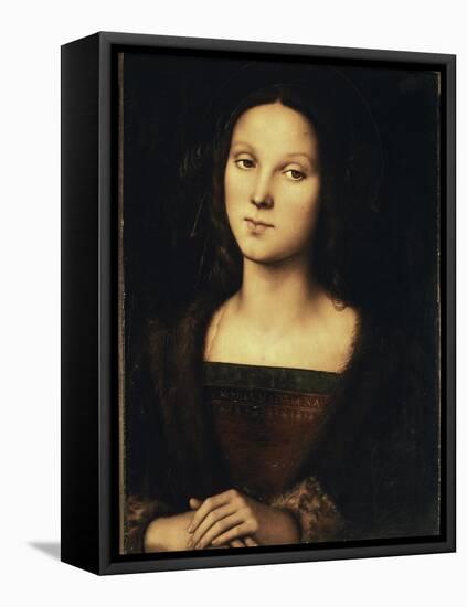 Mary Magdalene-Pietro Perugino-Framed Stretched Canvas