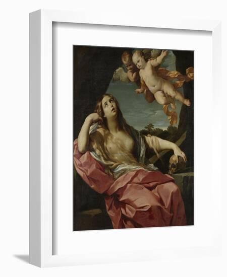 Mary Magdalene-Guido Reni-Framed Art Print