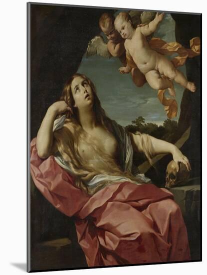 Mary Magdalene-Guido Reni-Mounted Art Print