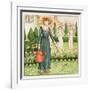 Mary, Mary, Quite Contrary, from 'April Baby's Book of Tunes' 1900-Kate Greenaway-Framed Giclee Print