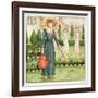 Mary, Mary, Quite Contrary, from 'April Baby's Book of Tunes' 1900-Kate Greenaway-Framed Giclee Print