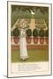 Mary Mary Quite Contrary How Does Your Garden Grow?-Kate Greenaway-Mounted Photographic Print