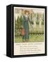 Mary Mary Quite Contrary How Does Your Garden Grow?-Kate Greenaway-Framed Stretched Canvas