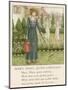 Mary Mary Quite Contrary How Does Your Garden Grow?-Kate Greenaway-Mounted Photographic Print