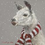 Deer in Snow-Mary Miller Veazie-Giclee Print