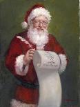 Santa With A Scroll And Quill-Mary Miller Veazie-Giclee Print