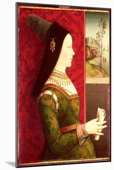 Mary of Burgundy (1457-82) Daughter of Charles the Bold, Duke of Burgundy (1433-77)-Ernst Maler-Mounted Giclee Print