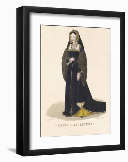 Mary of England-Louis-Marie Lante-Framed Premium Giclee Print