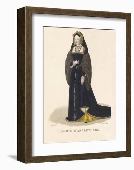 Mary of England-Louis-Marie Lante-Framed Premium Giclee Print