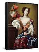 Mary of Modena (1658-1718), c.1680-Simon Peeterz Verelst-Framed Stretched Canvas