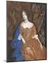 Mary of Modena as Duchess of York-Richard Gibson-Mounted Giclee Print