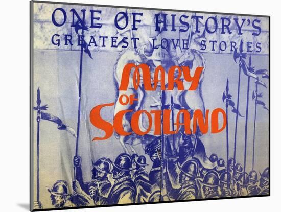 Mary of Scotland, 1936-null-Mounted Art Print