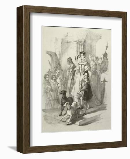 Mary of Scotland-Joseph Nash-Framed Giclee Print
