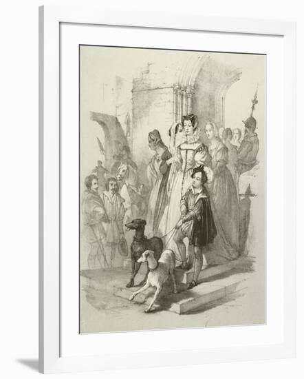 Mary of Scotland-Joseph Nash-Framed Giclee Print