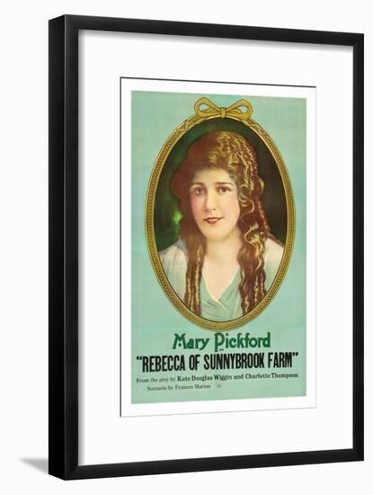 Mary of Sunnybrook Farm-null-Framed Art Print