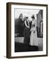 Mary of Teck (1867-195), Princess of Wales, with the Duchesse D'Aosta, 1908-null-Framed Giclee Print