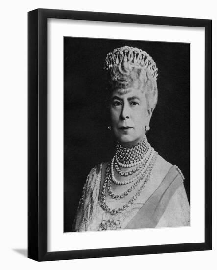 Mary of Teck, Queen Consort of George V of the United Kingdom, C1936-null-Framed Giclee Print