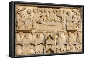 Mary on her deathbed surrounded by Jesus and the apostles, Virgin's Gate-Godong-Framed Photographic Print