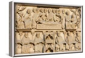 Mary on her deathbed surrounded by Jesus and the apostles, Virgin's Gate-Godong-Framed Photographic Print