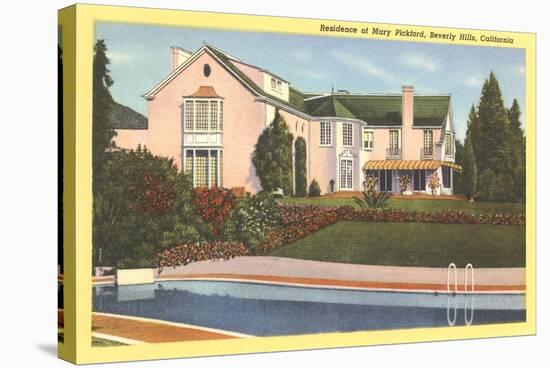 Mary Pickford Home-null-Stretched Canvas