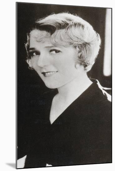 Mary Pickford (Nee Gladys Mary Smit) (1893-197), Canadian-Born American Actress, C1929-null-Mounted Giclee Print