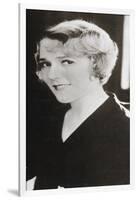Mary Pickford (Nee Gladys Mary Smit) (1893-197), Canadian-Born American Actress, C1929-null-Framed Giclee Print
