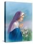 Mary Praying-Christo Monti-Stretched Canvas