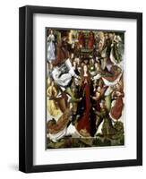 Mary Queen of Heaven, the St. Lucy Legend-Master of the St. Lucy legend-Framed Giclee Print