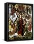 Mary Queen of Heaven, the St. Lucy Legend-Master of the St. Lucy legend-Framed Stretched Canvas