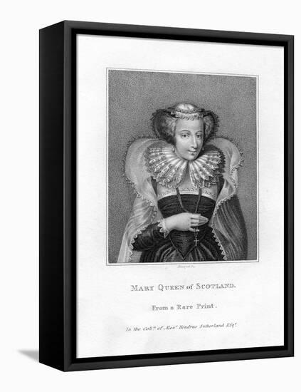 Mary, Queen of Scots, (1542-158)-Bocquet-Framed Stretched Canvas