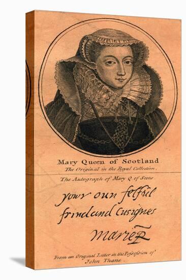 Mary, Queen of Scots, (1542-158)-null-Stretched Canvas