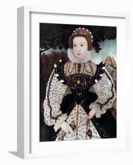 Mary, Queen of Scots, 16th Century-null-Framed Giclee Print
