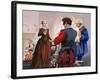 Mary Queen of Scots About to Be Beheaded at Fotheringay Castle-Pat Nicolle-Framed Giclee Print