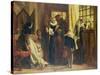 Mary Queen of Scots in Captivity, 1871-John Callcott Horsley-Stretched Canvas