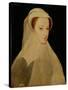 Mary, Queen of Scots in White Mourning-Francois Clouet-Stretched Canvas
