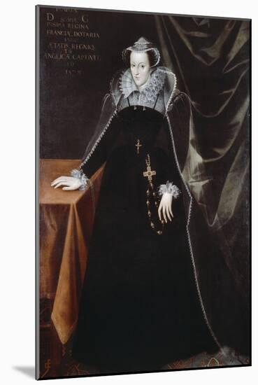 Mary, Queen of Scots (Mary Stuart)-Nicholas Hilliard-Mounted Giclee Print